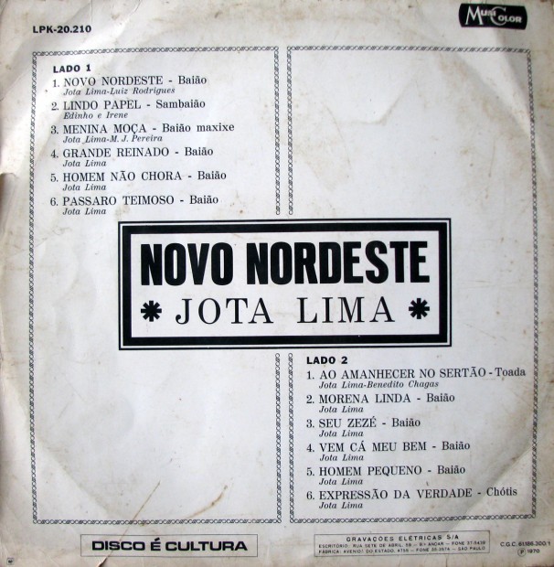 Jota Lima - O novo nordeste - verso2