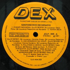Coletanea - 1981 - Sanfoneiros em desafio - selo a
