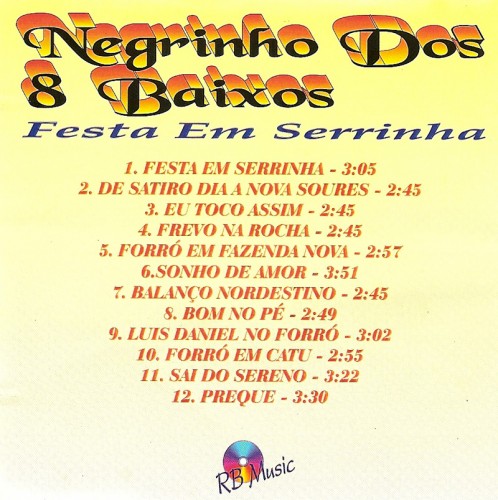 Festa em Serrinha - ficha tecnica