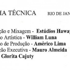 Ja Estou Chegando - ficha tecnica rj