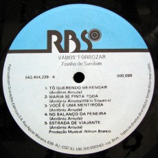 Toinho de Surubim - Vamos forrozar - selo b