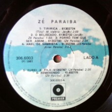 Ze Paraiba - 1981 - Ze Paraiba - lado a