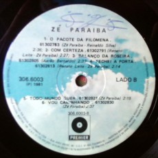 Ze Paraiba - 1981 - Ze Paraiba - lado b
