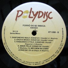 Assisao - Forro do se imbiga - selo b