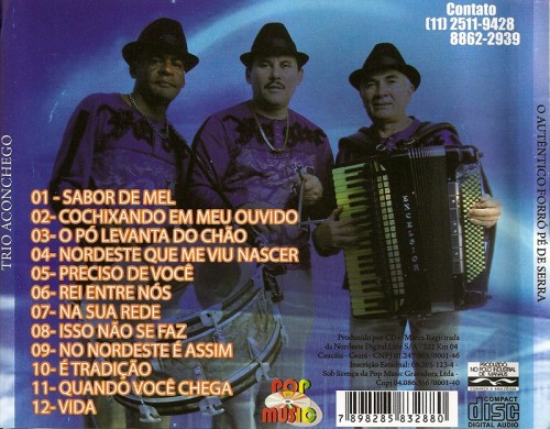 Trio Aconchego - 2010 - Sabor de mel verso