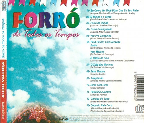 Alceu Valenca - 1998 - Forro de todos os tempos - verso