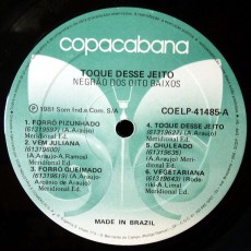Toque desse jeito - selo A