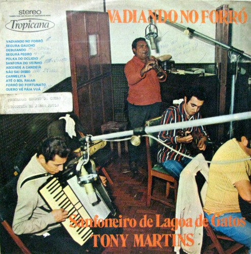 1974 - Tony Martins - Vadiando no forro - capa
