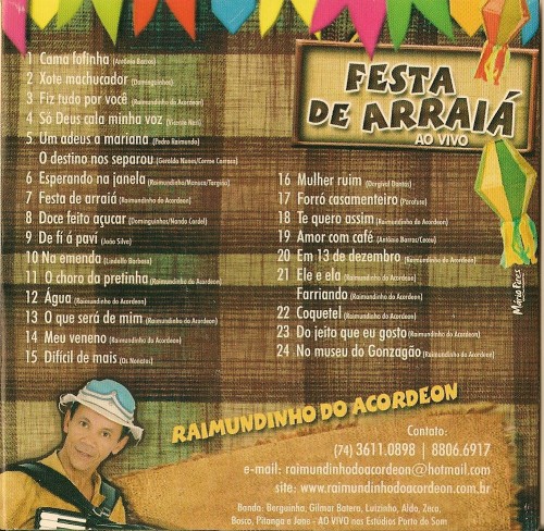 Raimundinho do acordeon - 2010 - Festa de Arraia - verso