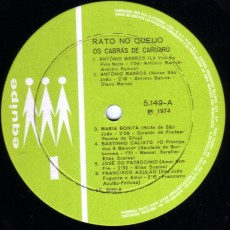 Os cabras de Caruaru_rato no queijo_Selo A