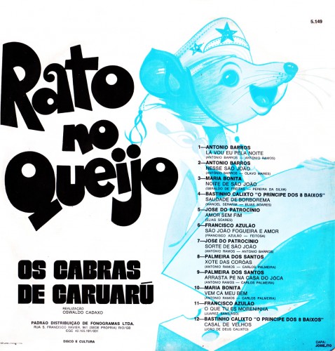 Os cabras de Caruaru_rato no queijo_verso