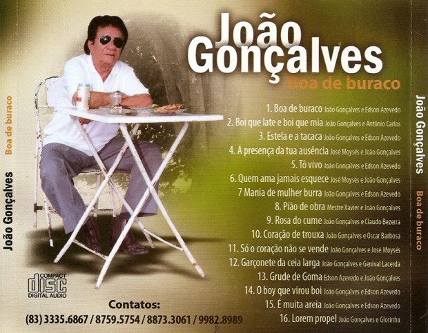 Joao Goncalves - 2011 - Boa de buraco - verso