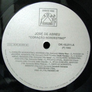 1993 - Coletanea - Jose de Abreu - Coracao nordestino - selo A