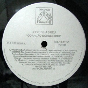 1993 - Coletanea - Jose de Abreu - Coracao nordestino - selo B