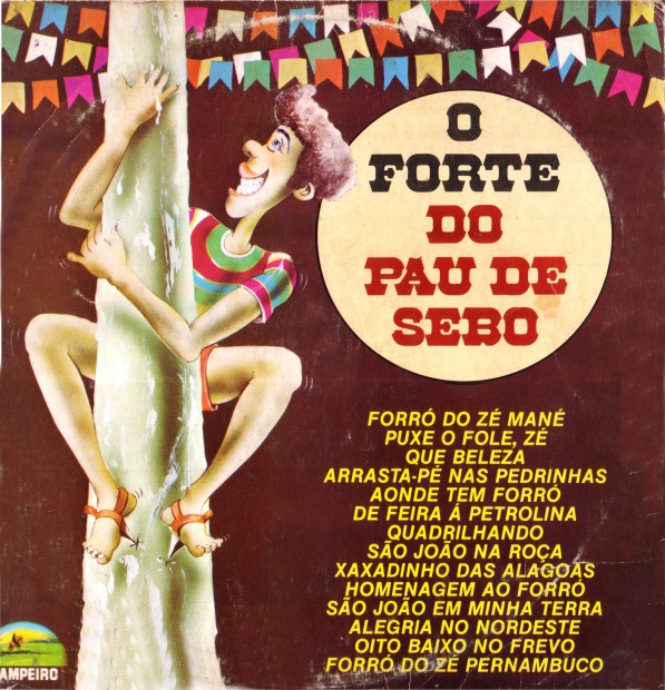 O forte do pau de sebo Frente