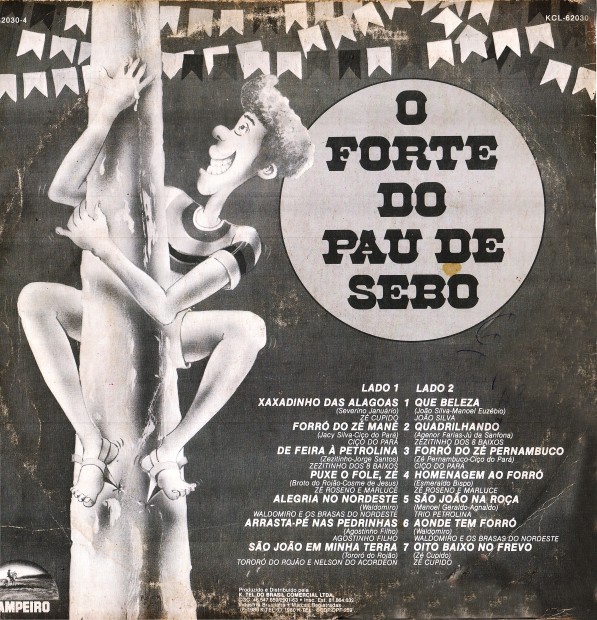 O forte do pau de sebo Verso