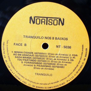 Tranquilo nos 8 Baixos - selo B