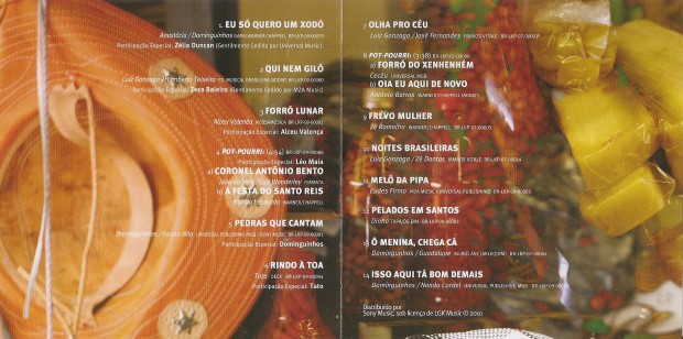 Trio Virgulino - 2010 - Forro de todos os tempos - encarte