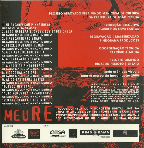 Geraldo Mouzinho e Cachimbinho - Me enganei com minha noiva - verso