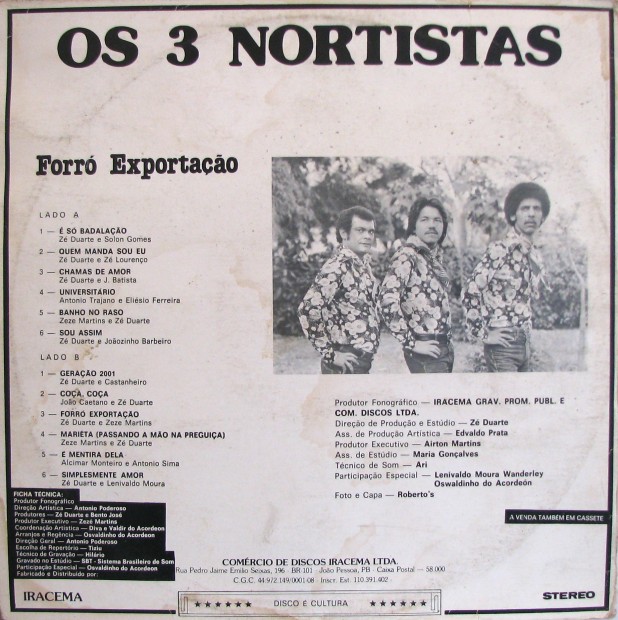 verso 3 nortistas