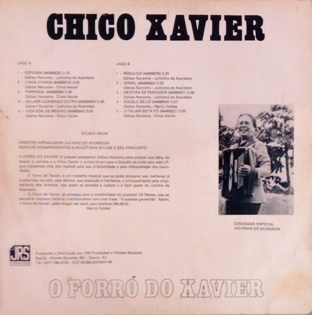 Chico Xavier Verso